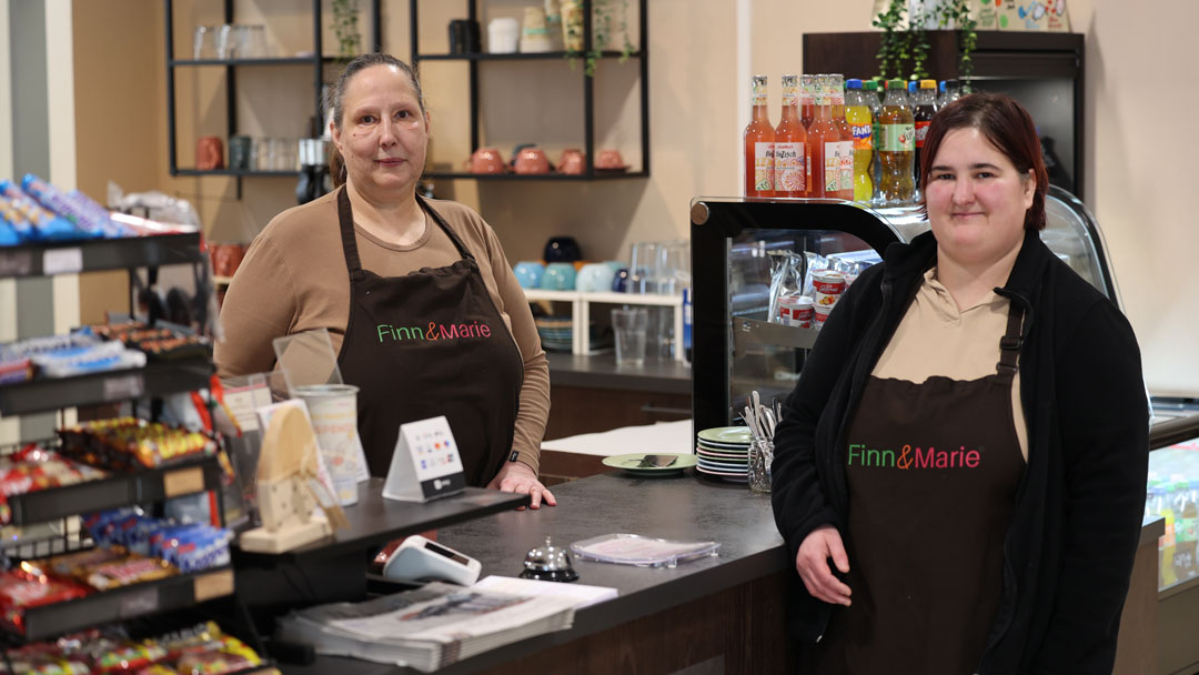 Das Team vom Inklusionscafé Finn & Marie in Dannenberg – gelebte Inklusion in der Elbe-Jeetzel-Klinik.